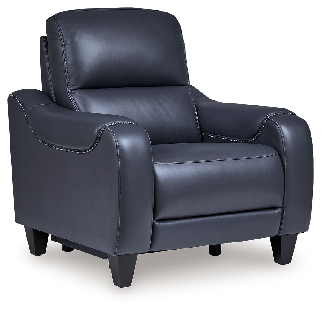 Signature Design by Ashley® Mercomatic - Power Recliner With Adj Headrest | Meri Furniture