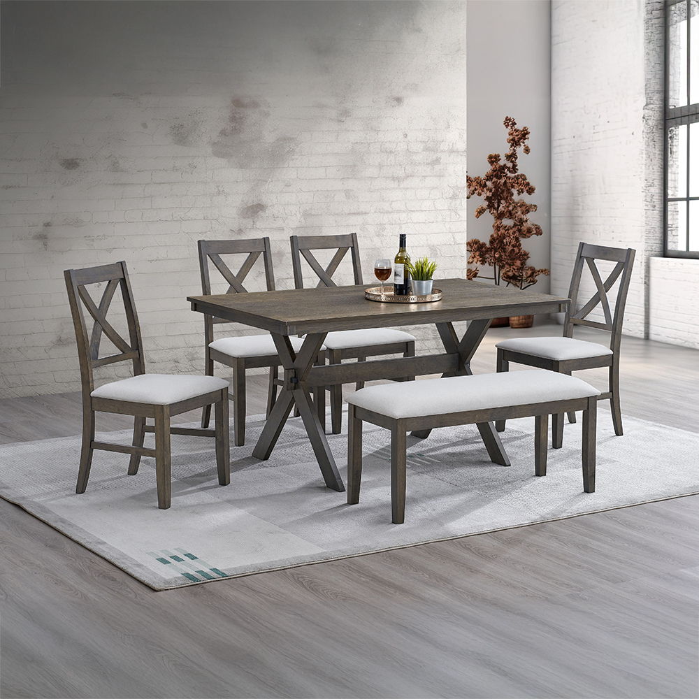 Marit - Dining Table - Gray