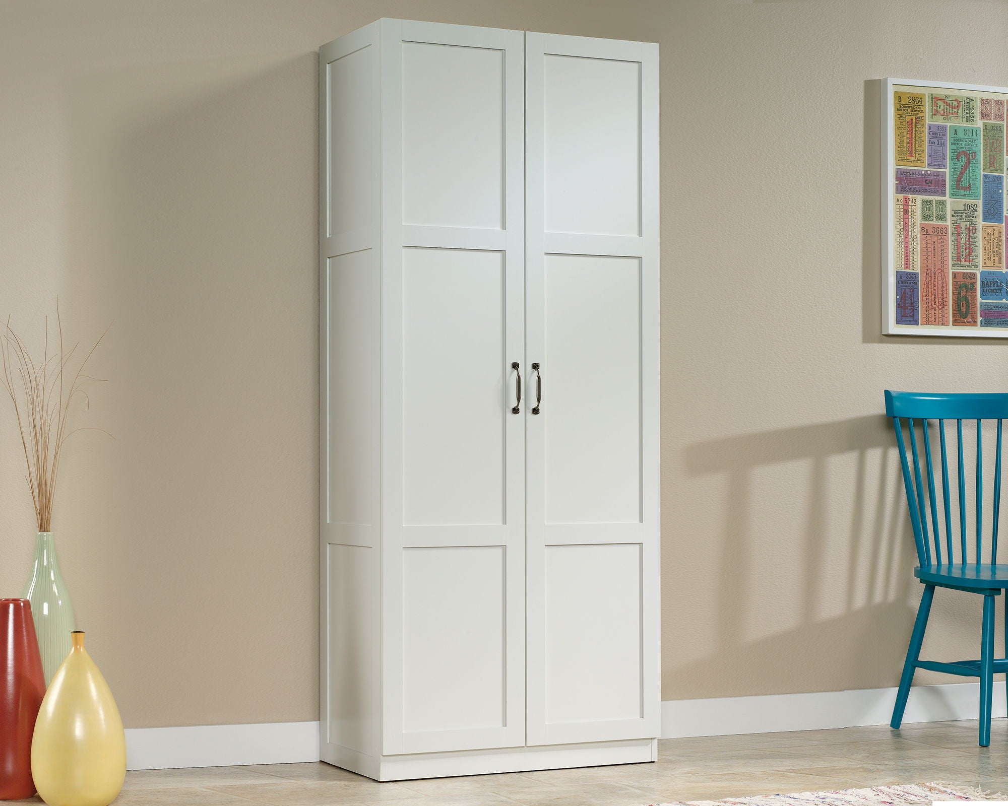 Storage Cabinet in White
