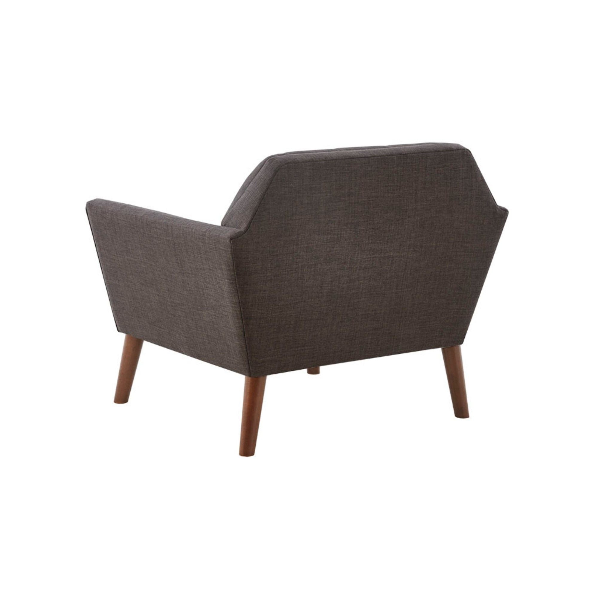 Modern Lounge Chair With Button Tufting