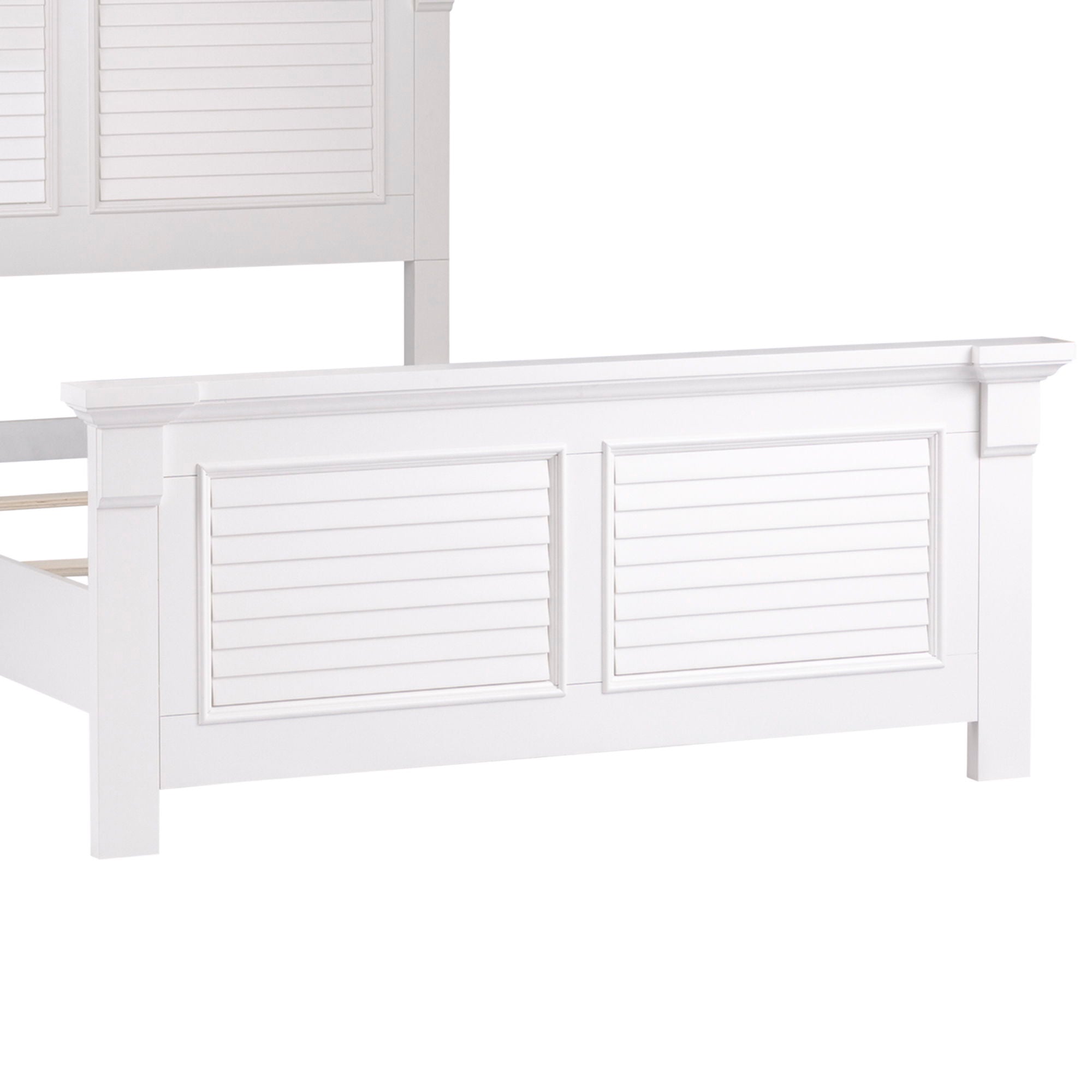 Summer House - Full Panel Footboard - White