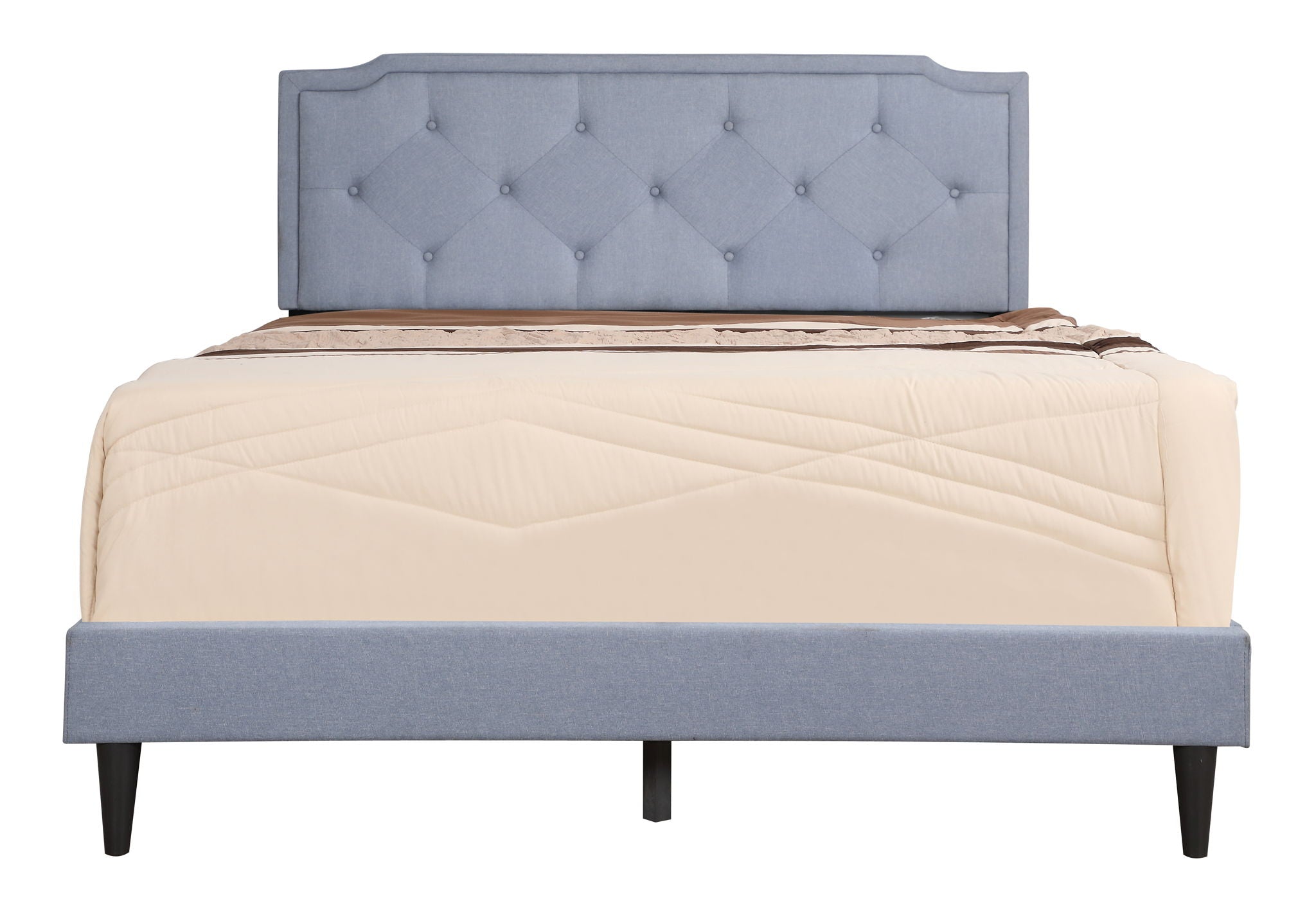 Button Tufted Bed Charming For Cozy Spaces