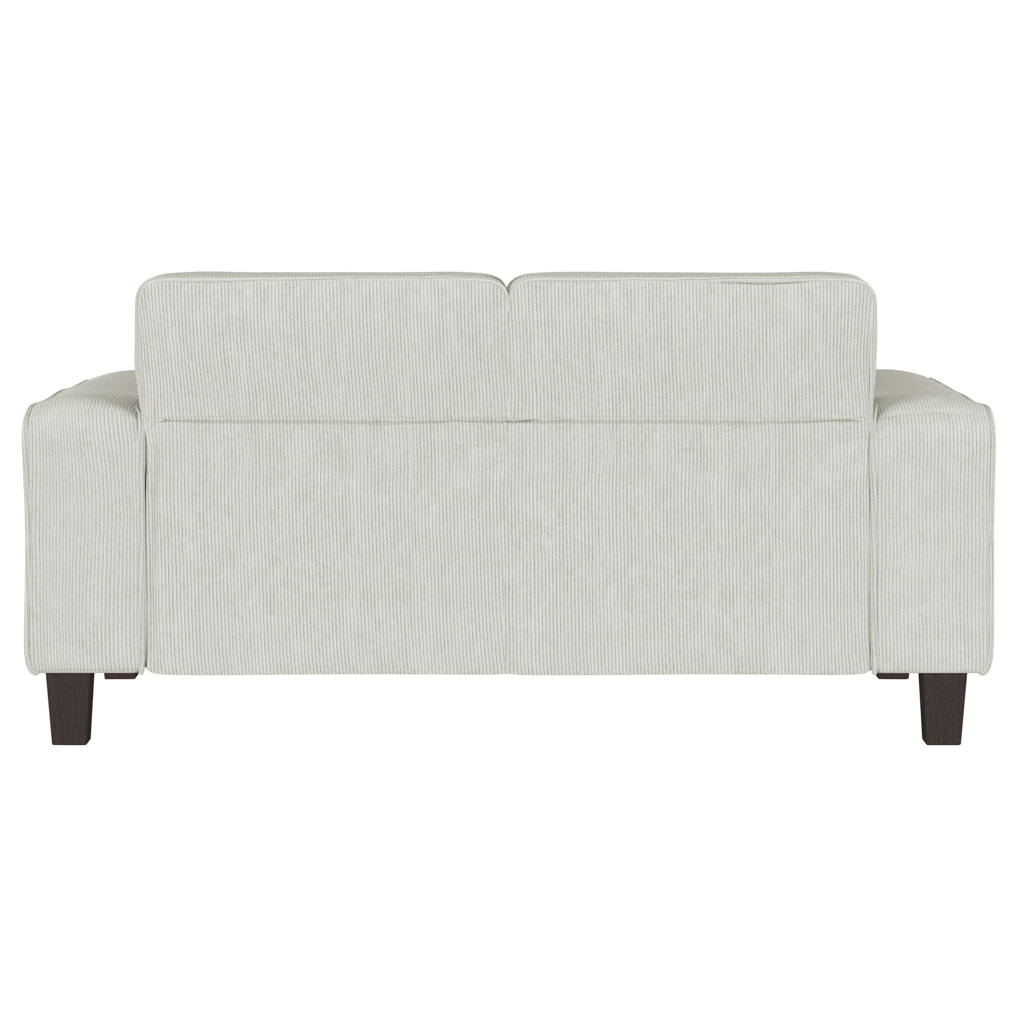 Xana - Track Arm Tufted Loveseat - Greige