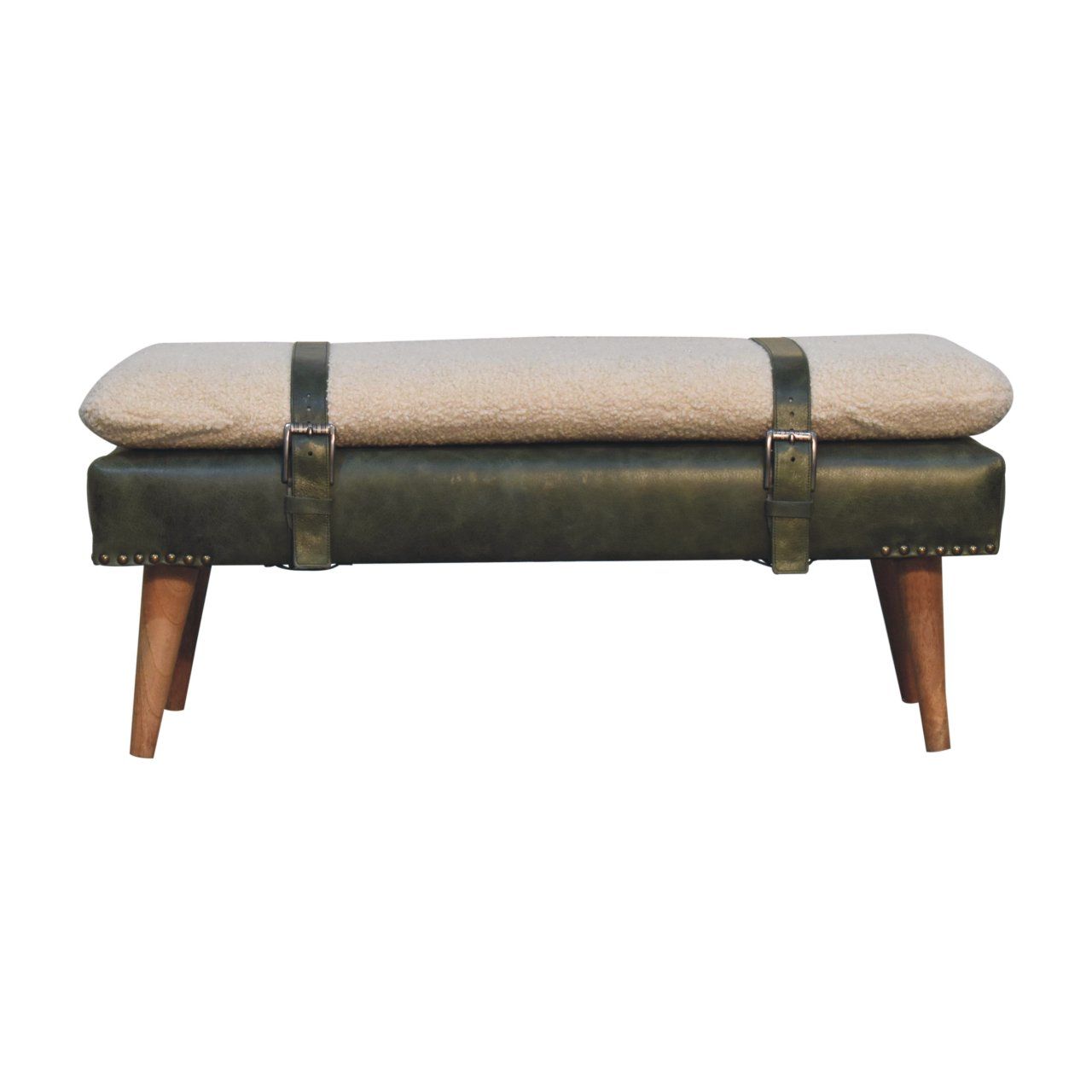Buffalo - Hide Leather Bench