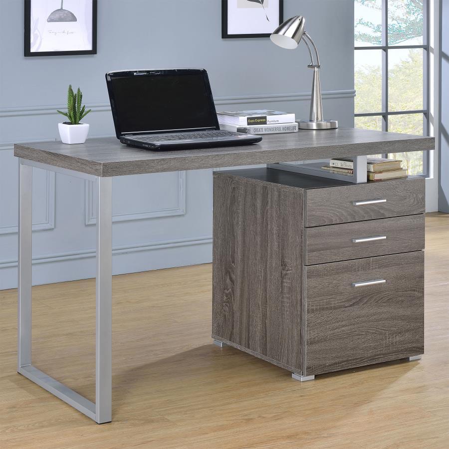 Coaster Fine Furniture Brennan - 3-Drawer Office Computer Desk | Meri Furniture