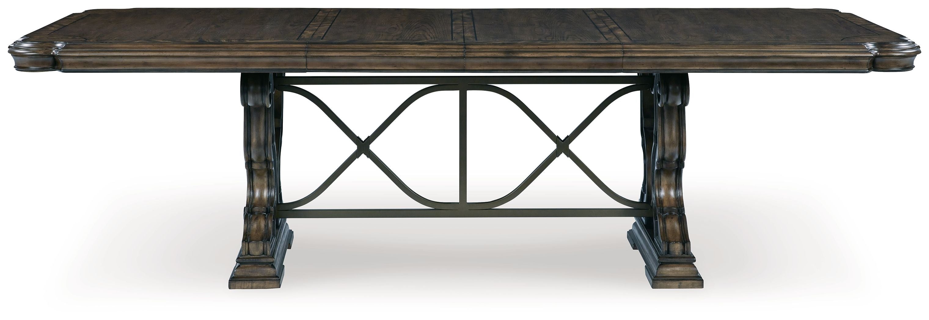 Signature Design by Ashley® Maylee - Dark Brown - Dining Extension Table | Meri Furniture