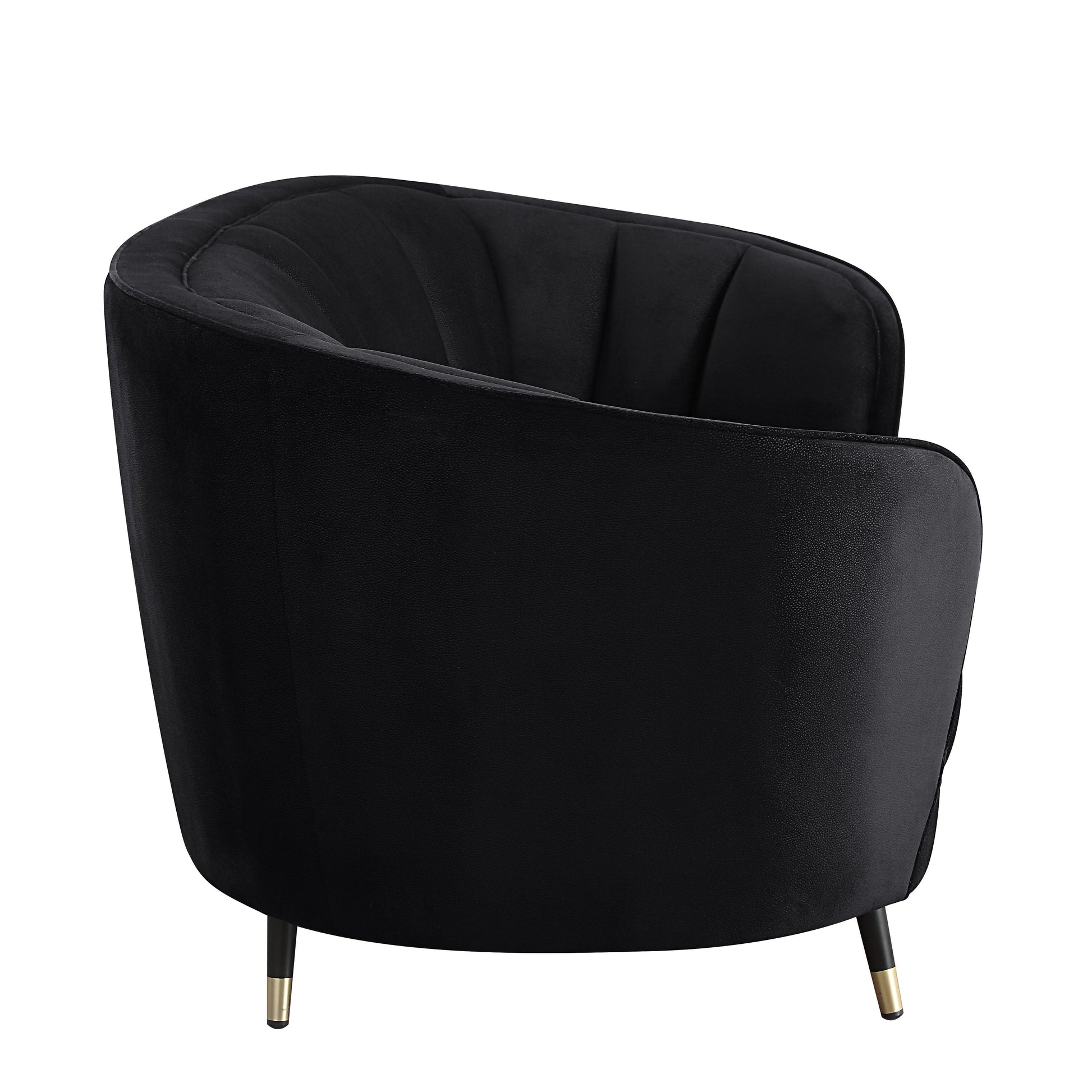 ACME Achim - Sofa - Black Velvet | Meri Furniture