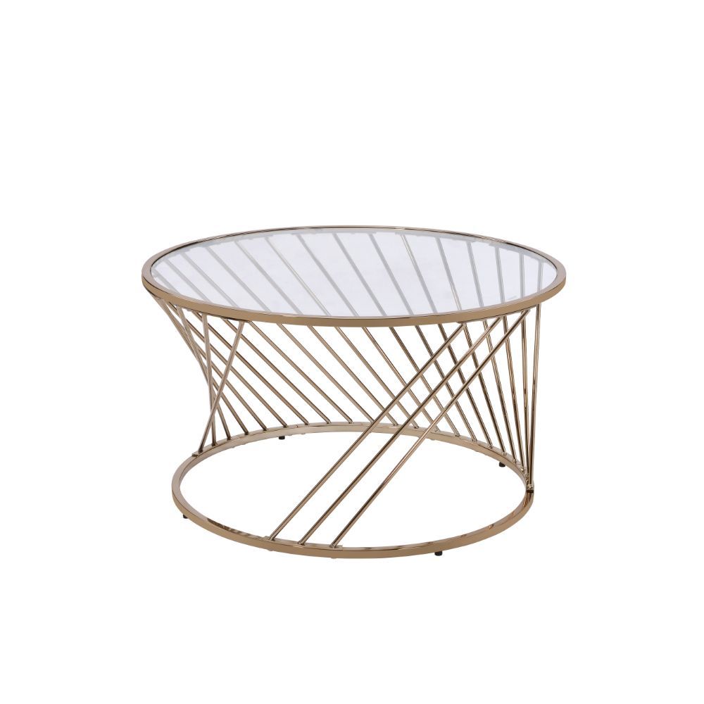 ACME Bluelipe - Coffee Table - Champagne | Meri Furniture