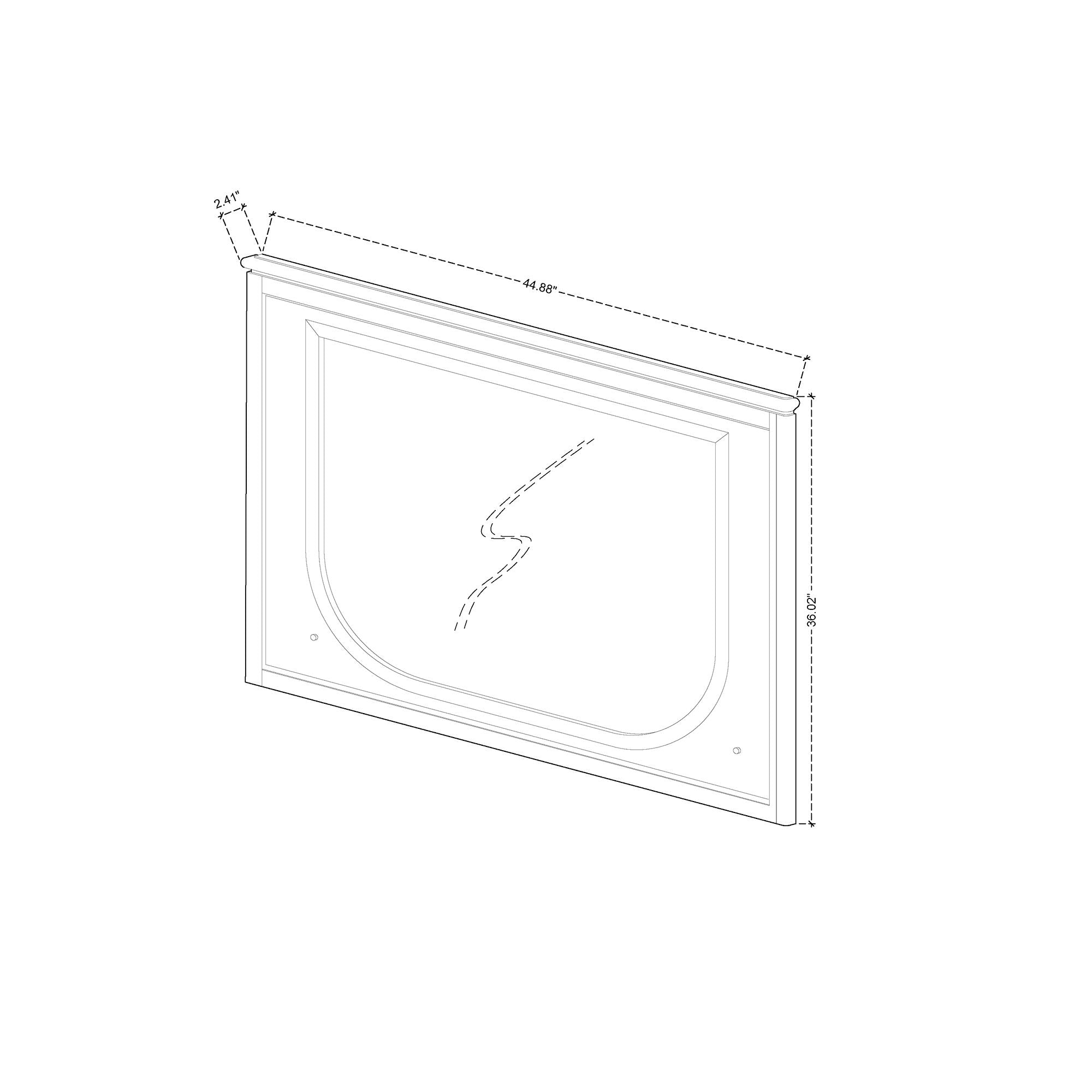 Brenda - 5 Piece Bedroom Set With LED Lighting