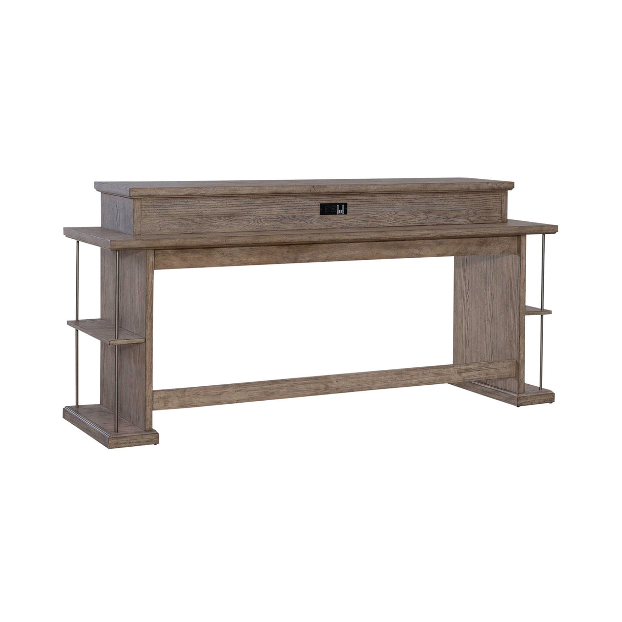 Liberty Furniture City Scape - Console Bar Table - Burnished Beige | Meri Furniture