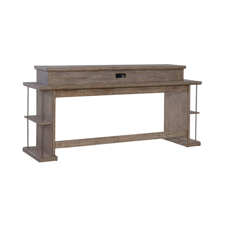 Liberty Furniture City Scape - Console Bar Table - Burnished Beige | Meri Furniture