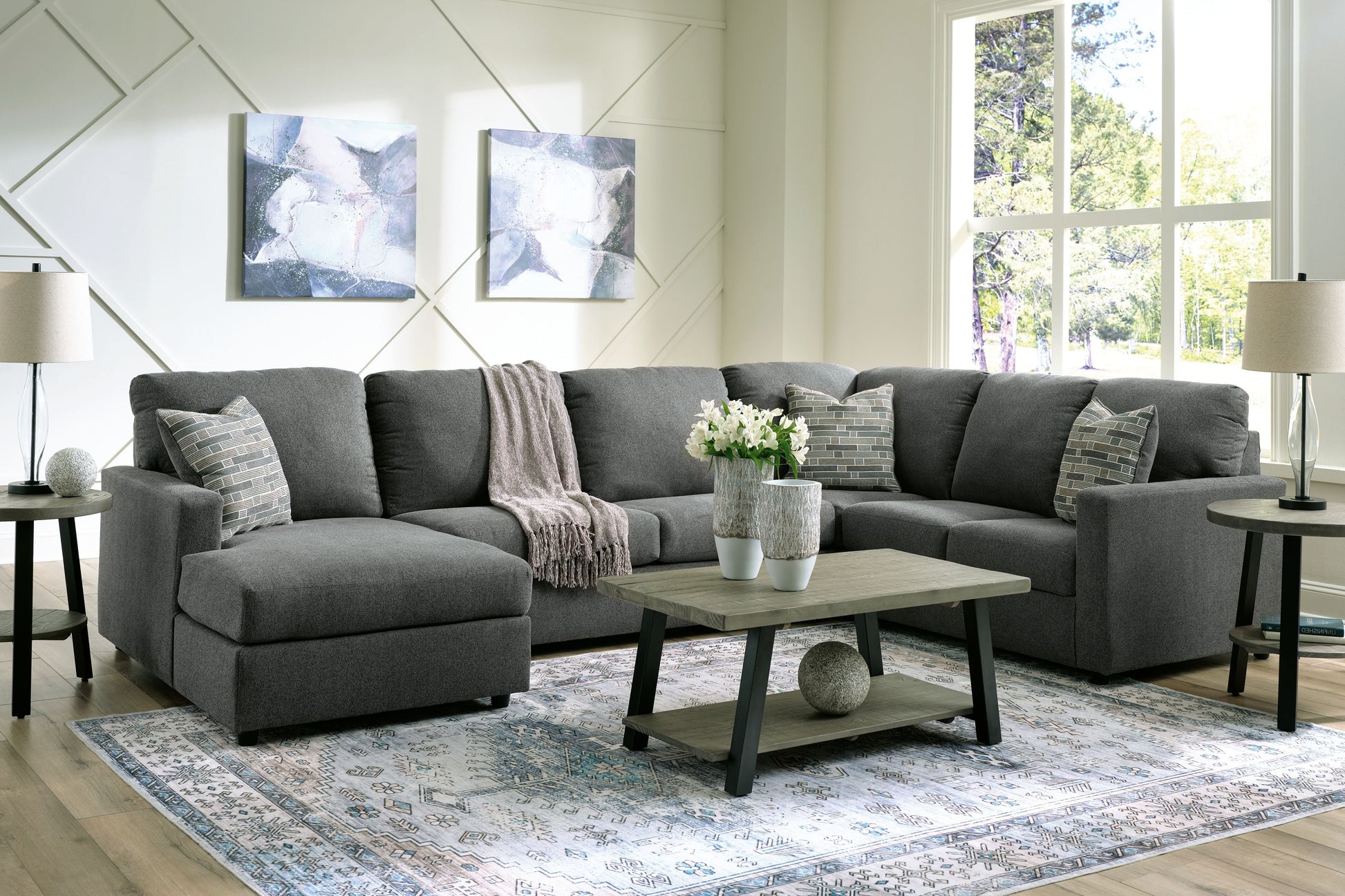 Signature Design by Ashley® Edenfield - Sectional | Meri Furniture