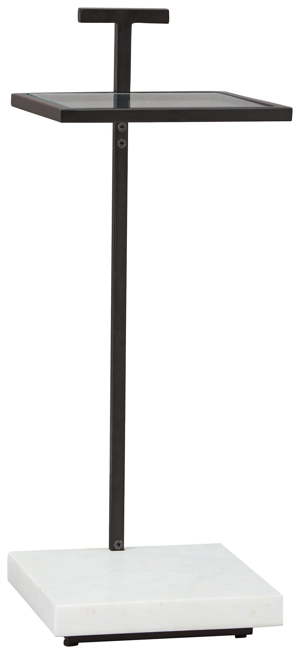 Signature Design by Ashley® Mannill - Black / White - Accent Table | Meri Furniture