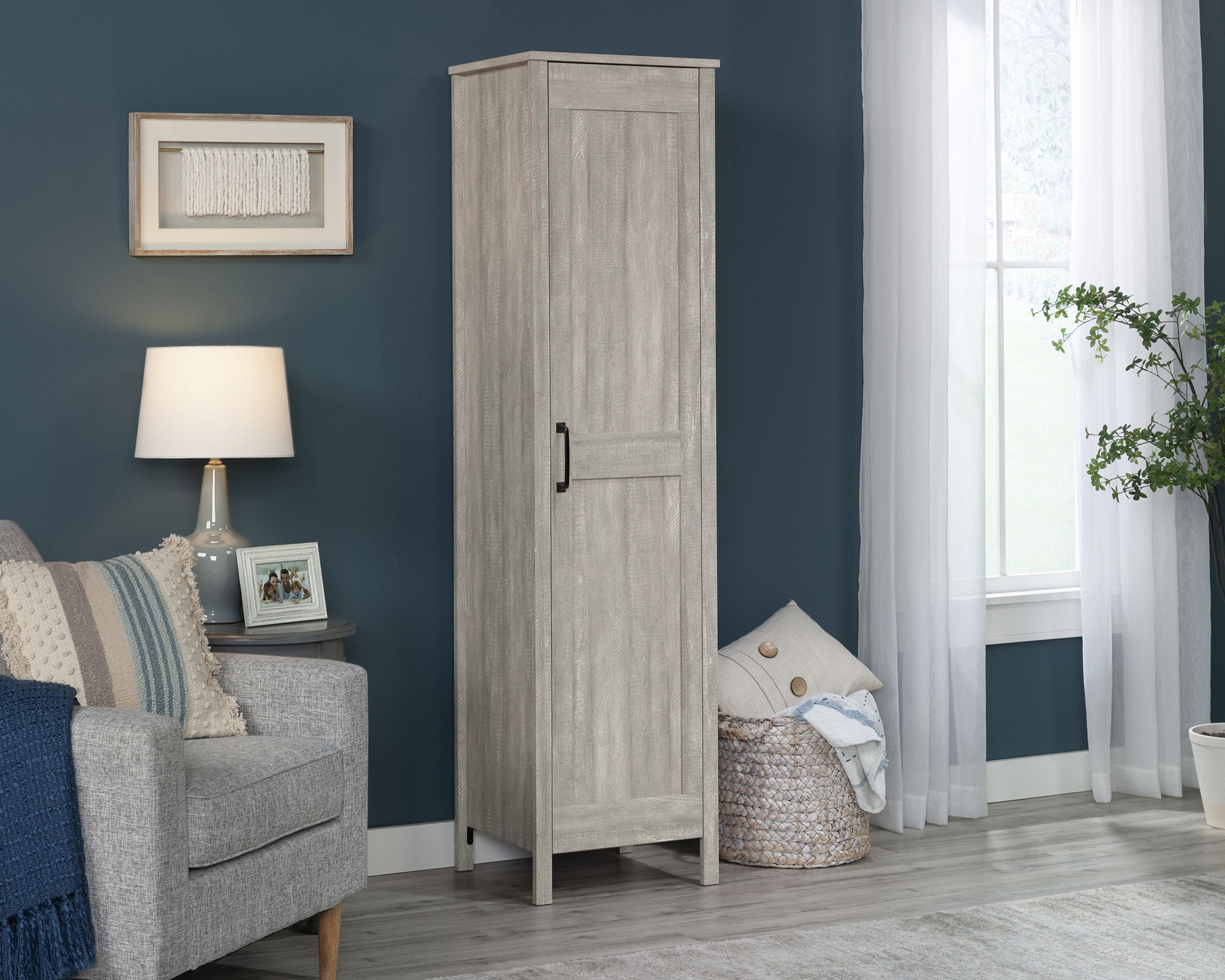4-Shelf Storage Cabinet in Spring Maple