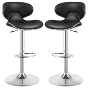 Coaster Fine Furniture Edenton - Upholstered Adjustable Bar Stool (Set of 2) | Meri Furniture