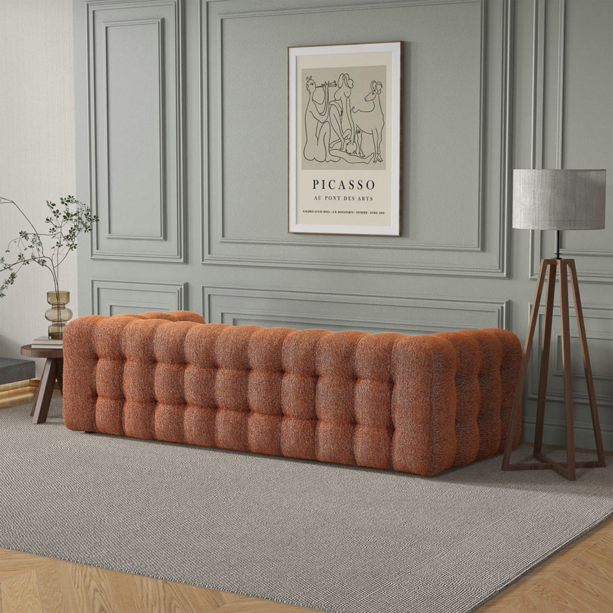 Eden - Modern Tufted Chesterfield Sofa