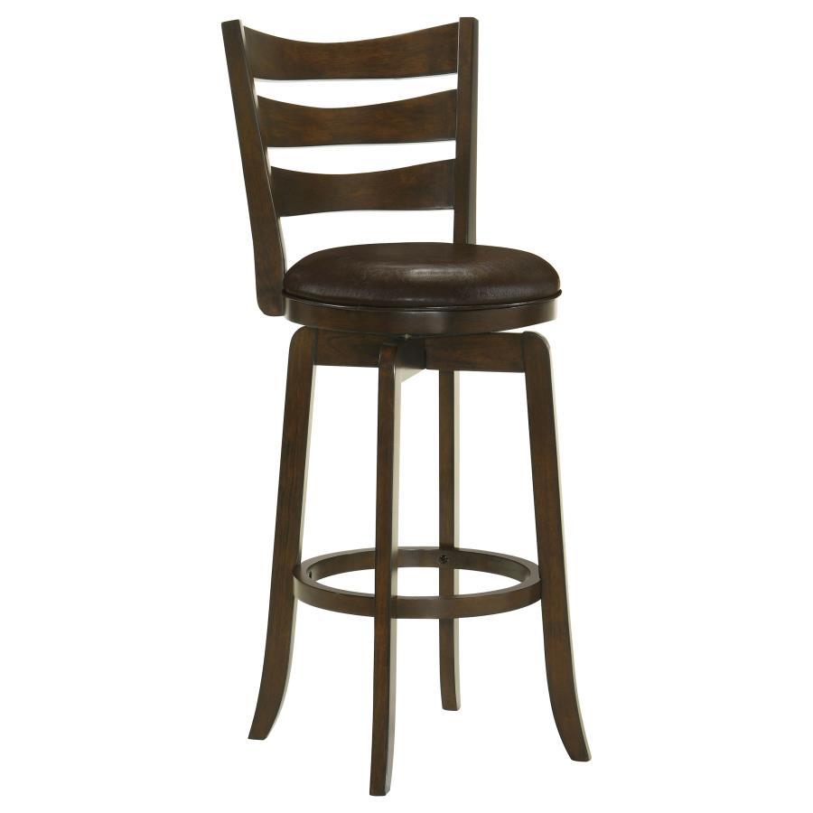 Coaster Fine Furniture Murphy - Wood Height Swivel Bar Chair | Meri Furniture
