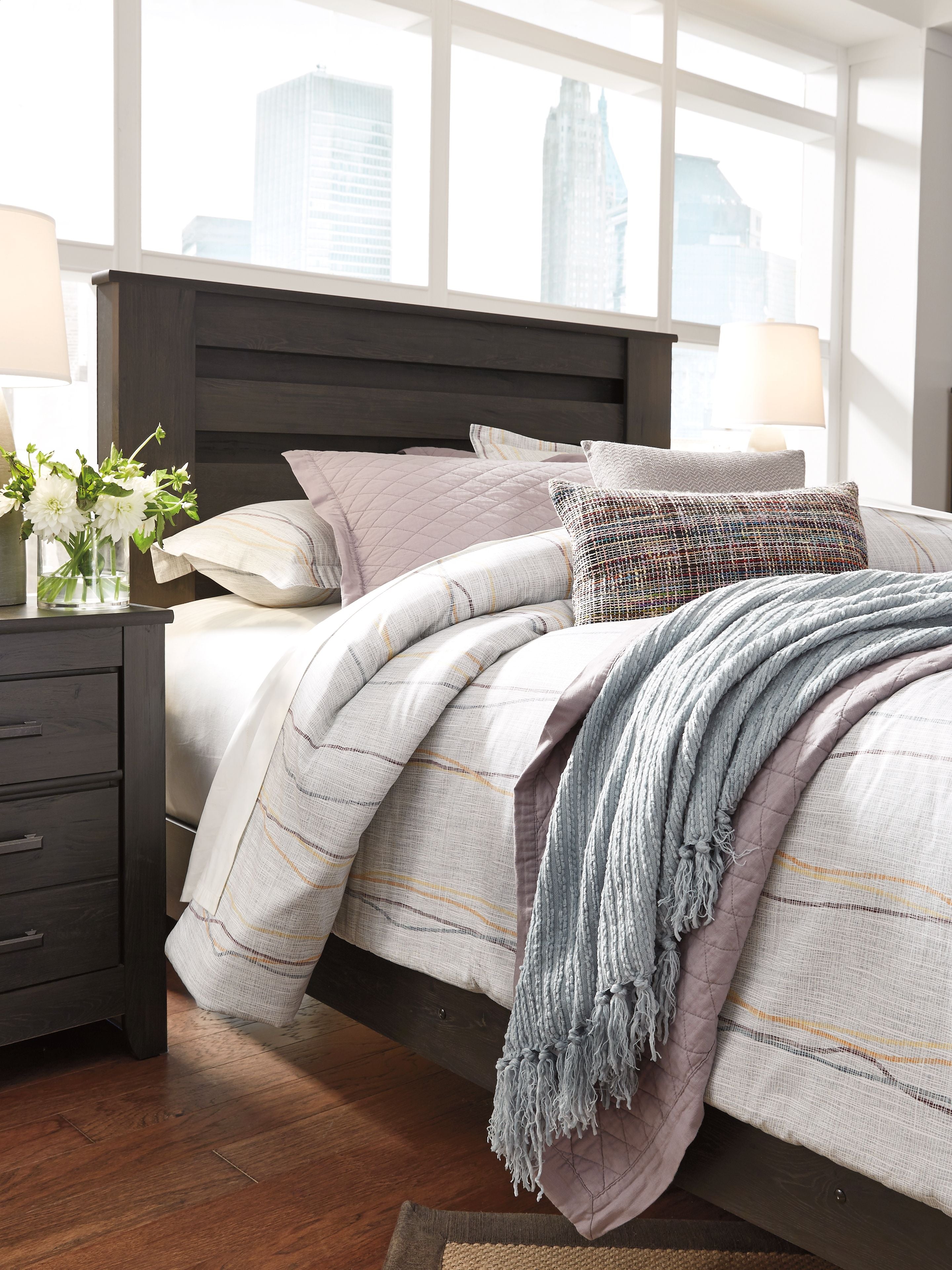 Ashley Furniture Brinxton - Panel Headboard | Meri Furniture