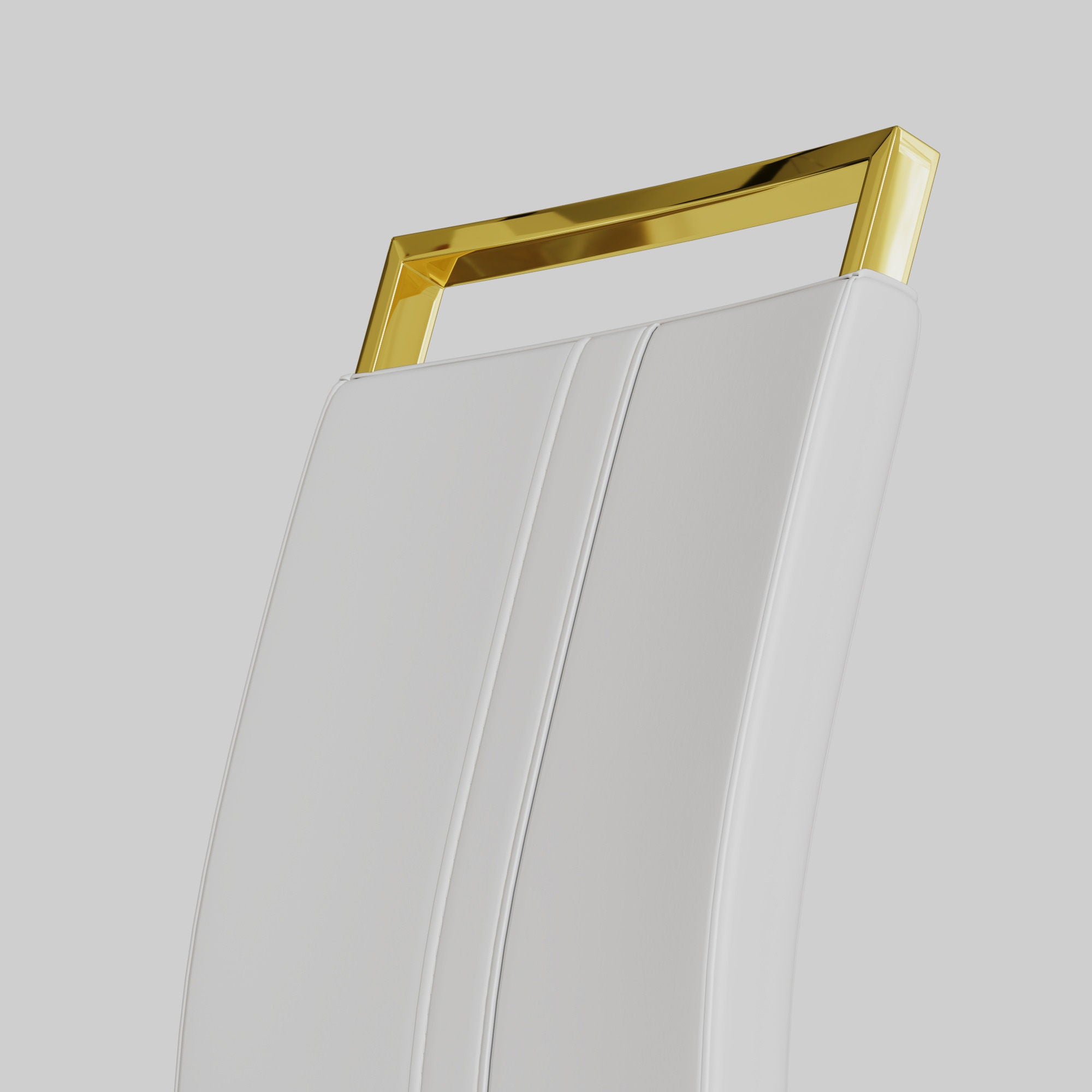 Side Dining Room Chair, Padded Seat High Back