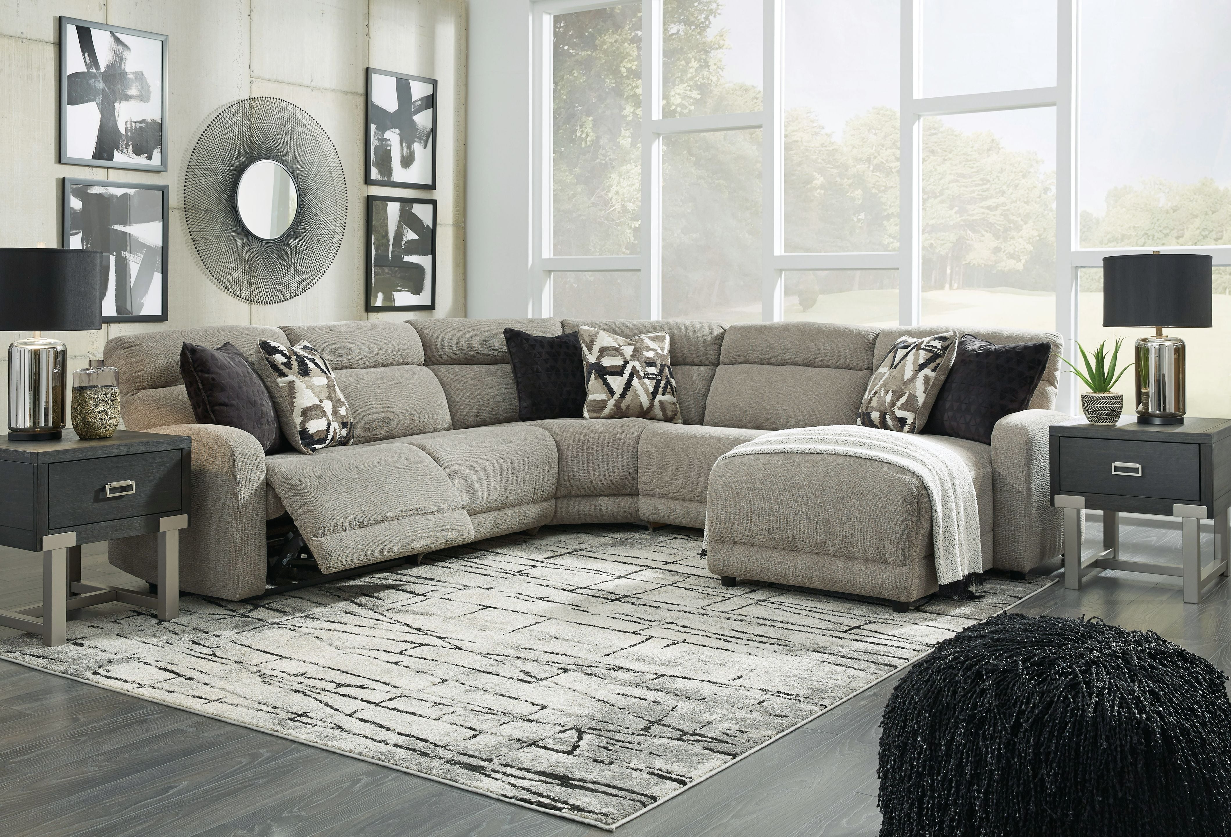 Signature Design by Ashley® Colleyville - Power Reclining Sectional | Meri Furniture