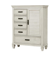 Coaster Fine Furniture Franco - 5-Drawer Door Chest | Meri Furniture