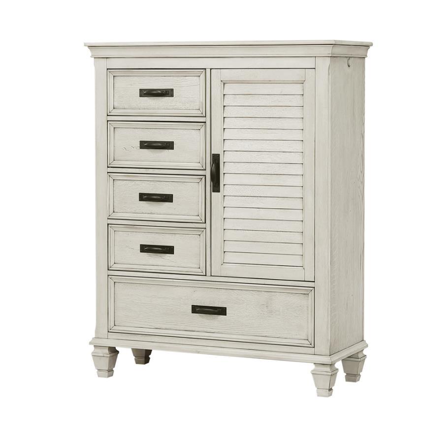 Coaster Fine Furniture Franco - 5-Drawer Door Chest | Meri Furniture