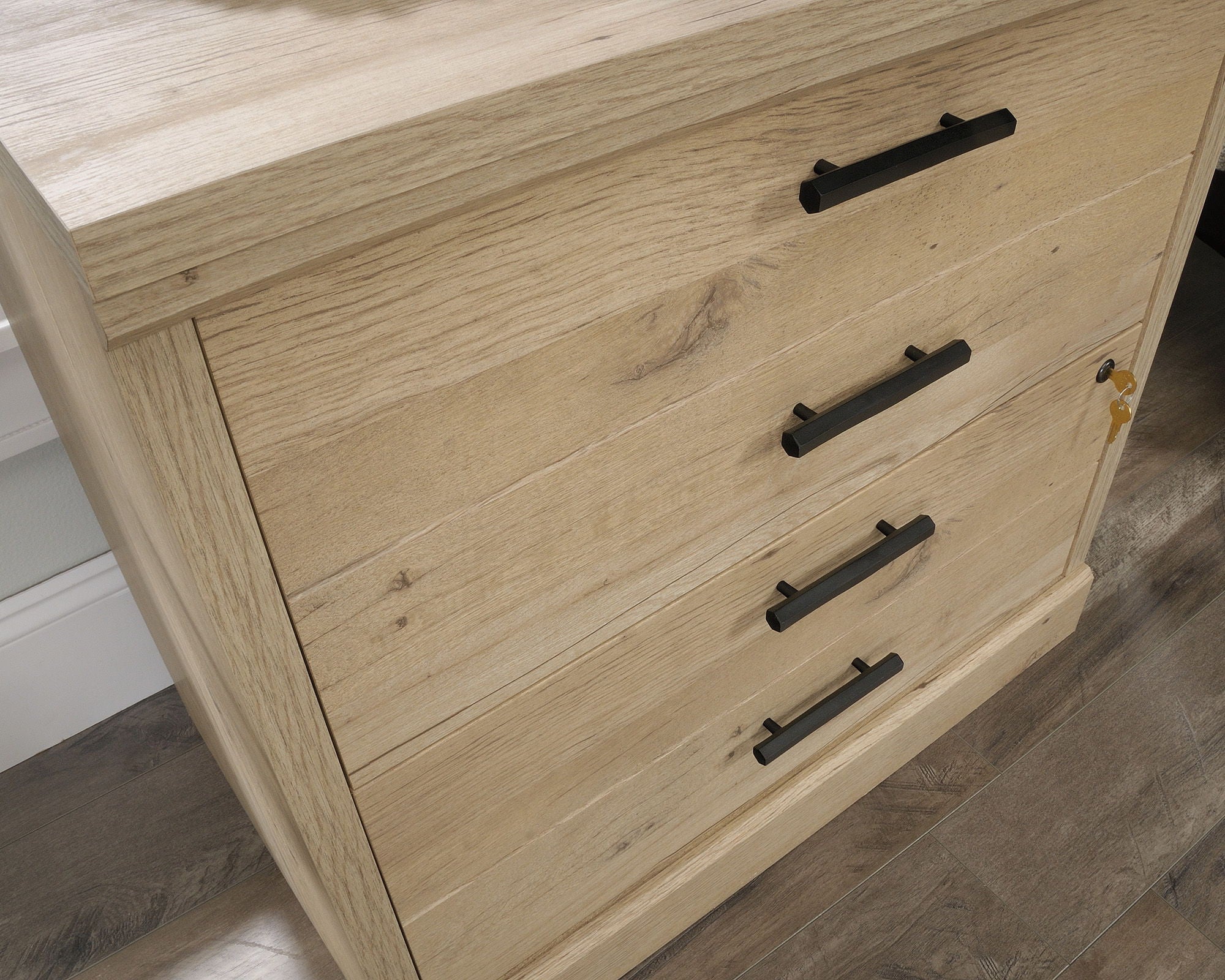 Prime Oak 2-Drawer Lateral File Cabinet