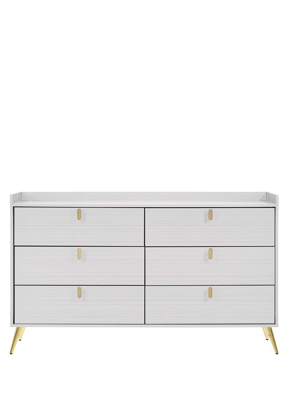 ACME Zeena - Dresser - White Finish | Meri Furniture