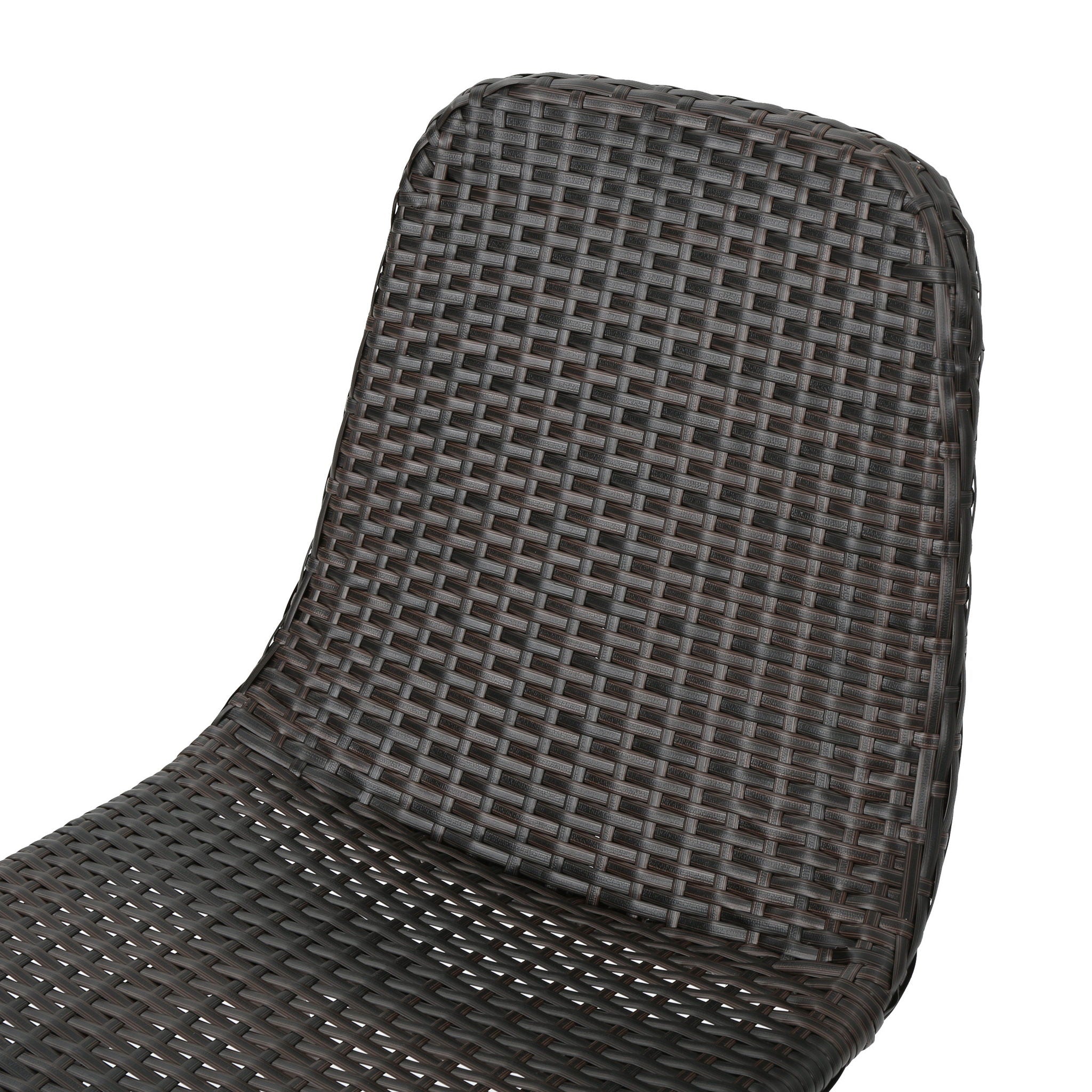 Dreamweaver - Outdoor Dining Chair With Powder Coated Legs (Set of 2) - Brown