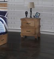ACME Adams - Nightstand - Antique Oak | Meri Furniture
