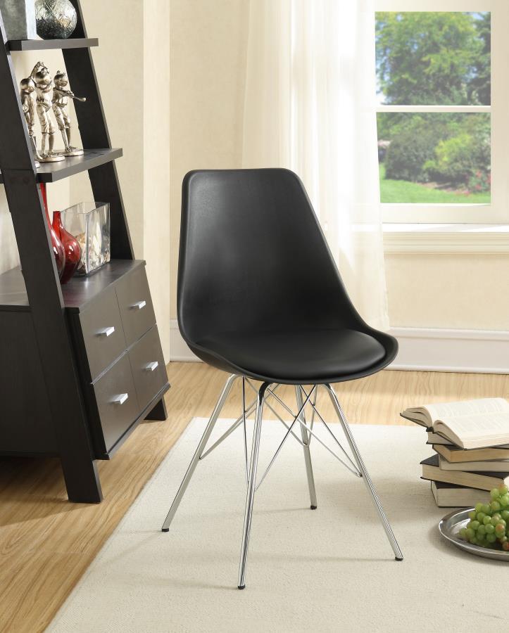 Coaster Fine Furniture Juniper - Polypropylene Dining Side Chair (Set of 2) | Meri Furniture