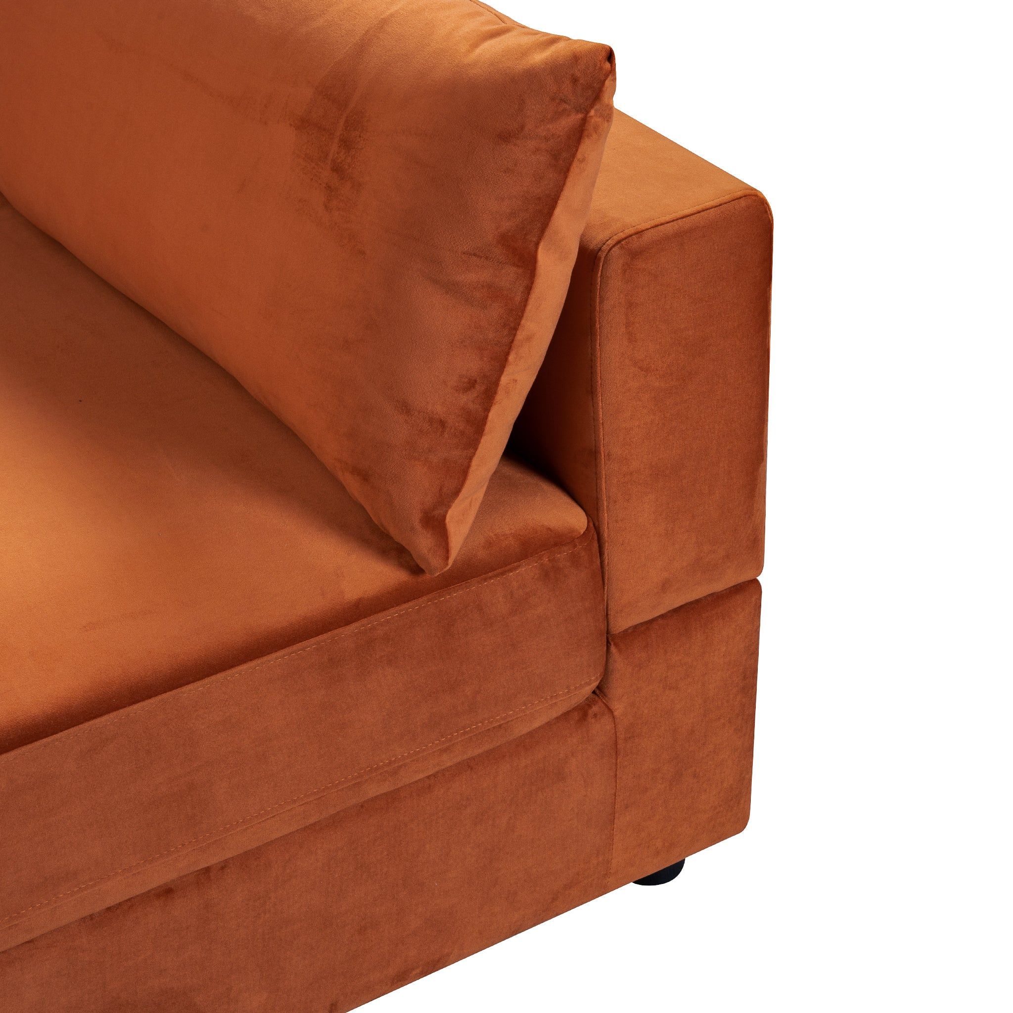 Uptown - Modular Sofa - Burnt Orange