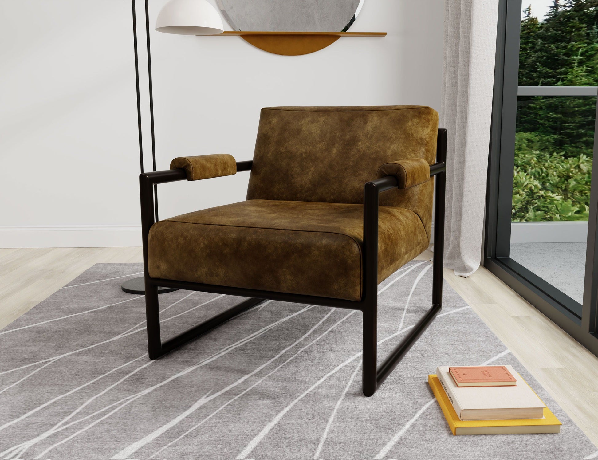 International Furniture Direct Galena - Armchair | Meri Furniture