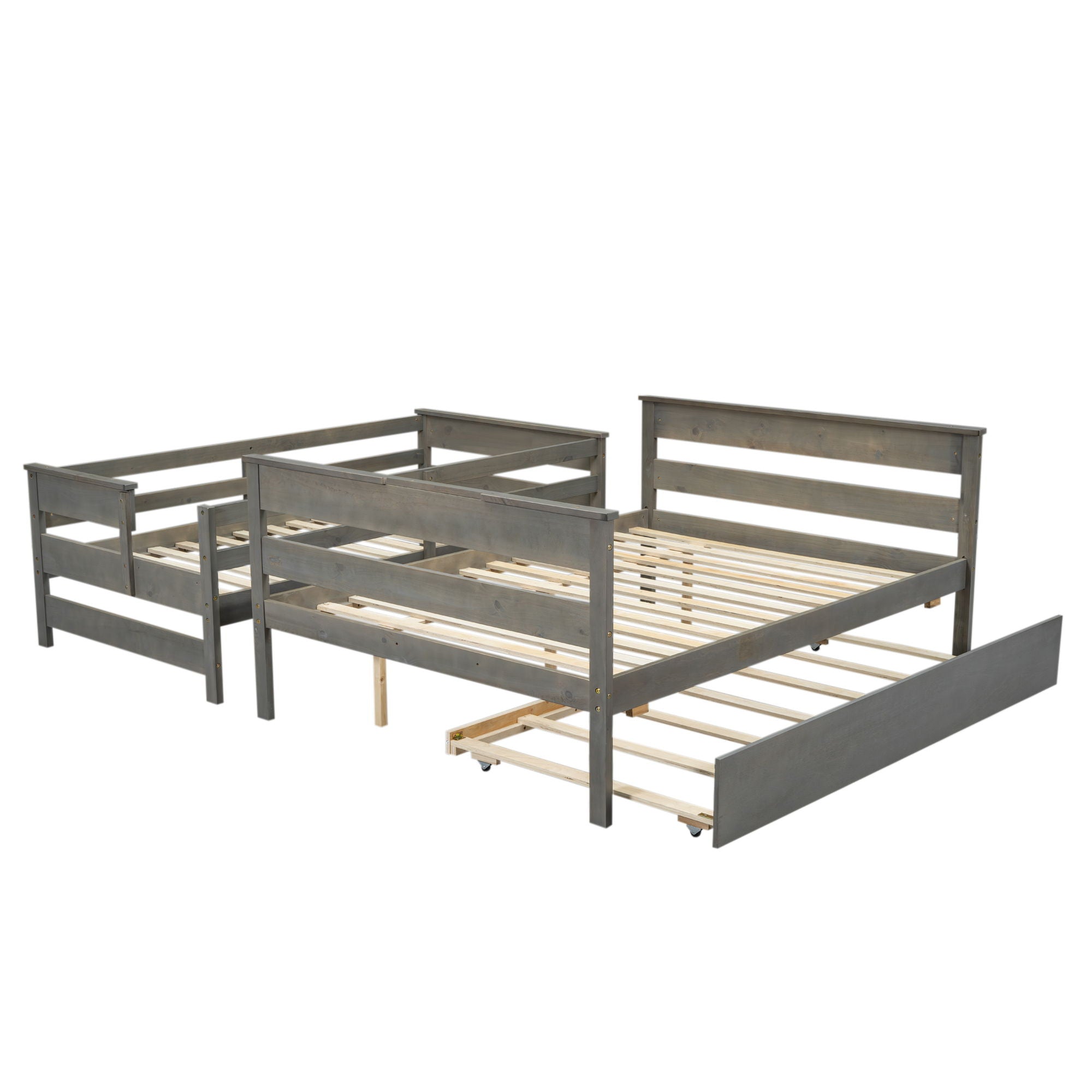 Detachable Design Bunk Bed With Ladder