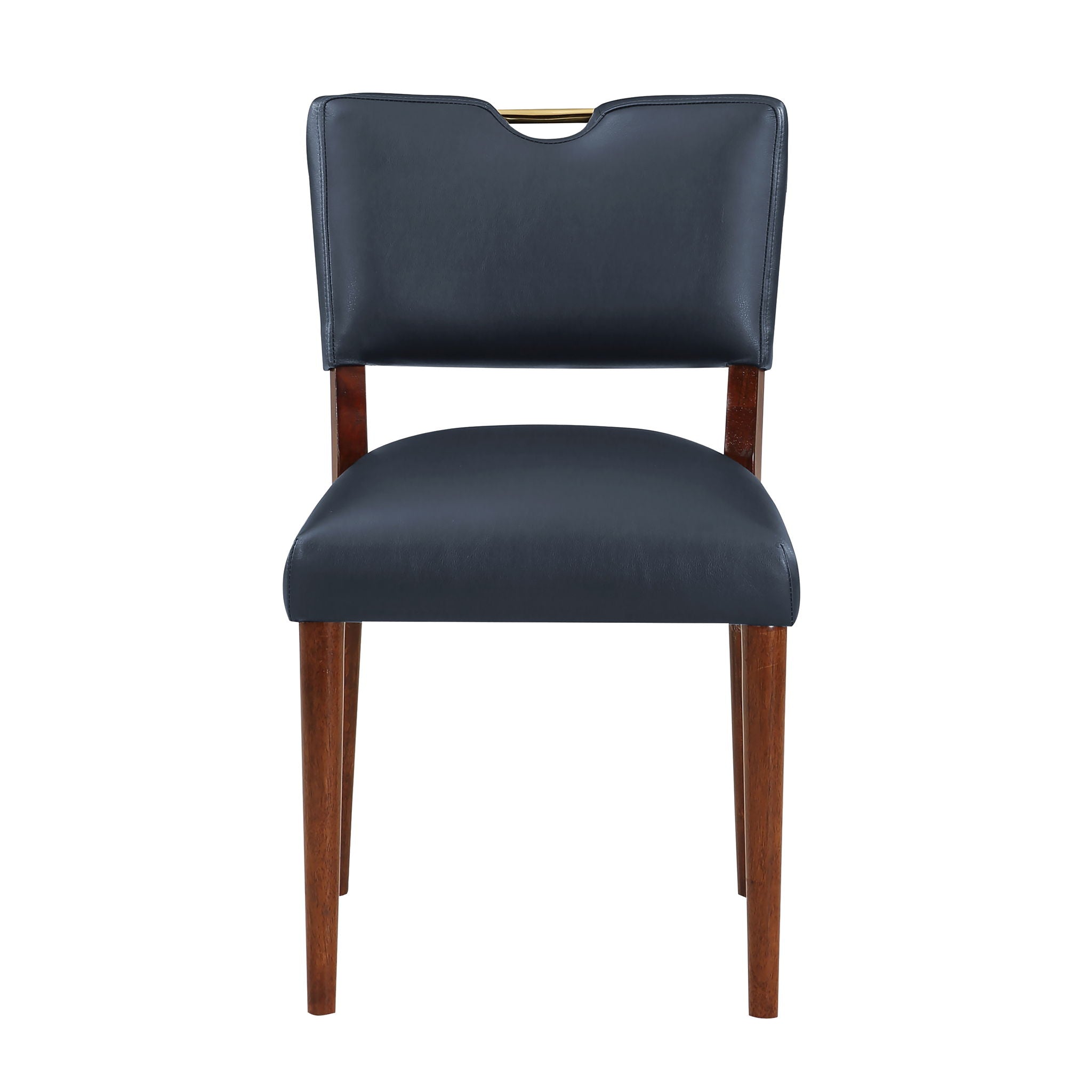 Bryson Retro Modern Dining Chair (Set of 2) - Dark Navy