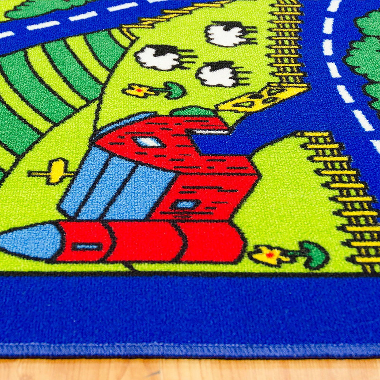 Abbey - Area Rug - Road Multi