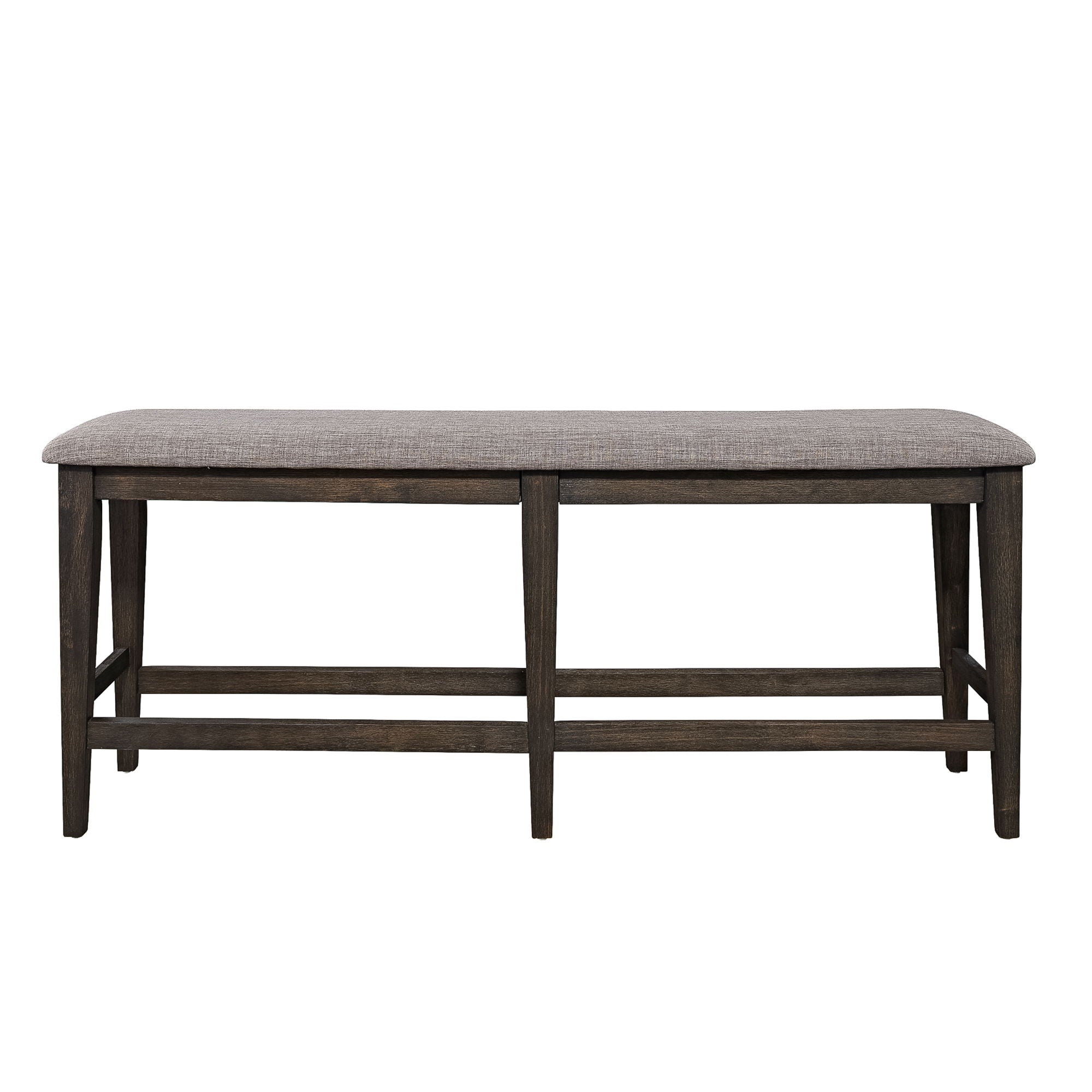 Liberty Furniture Double Bridge - Counter Bench - Dark Brown | Meri Furniture