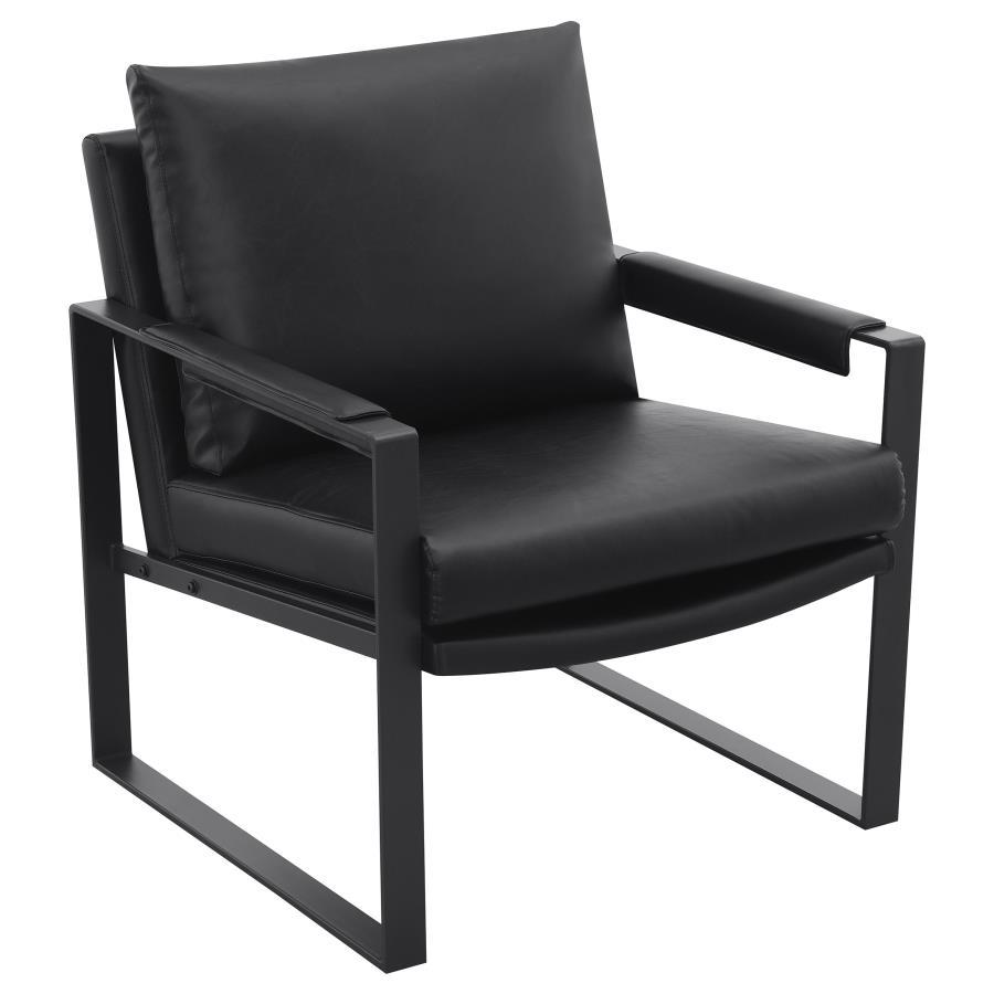 Coaster Fine Furniture Rosalind - Upholstered Track Arm Accent Chair | Meri Furniture