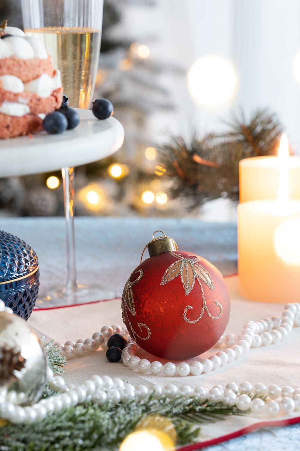 Christmas Ball Ornaments Decorative Hanging Tree Ornaments For Holiday Party Decorations