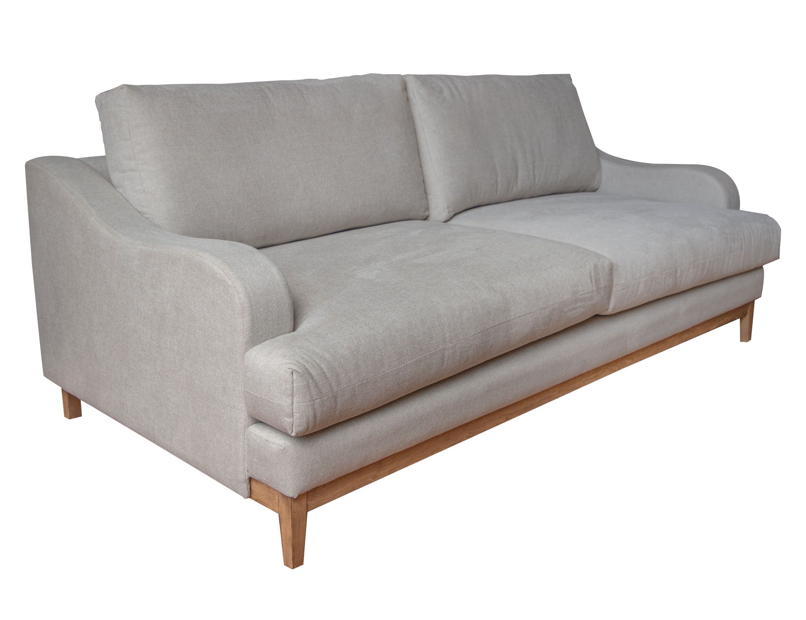 International Furniture Direct Alfa - Sofa - Almond Gray | Meri Furniture