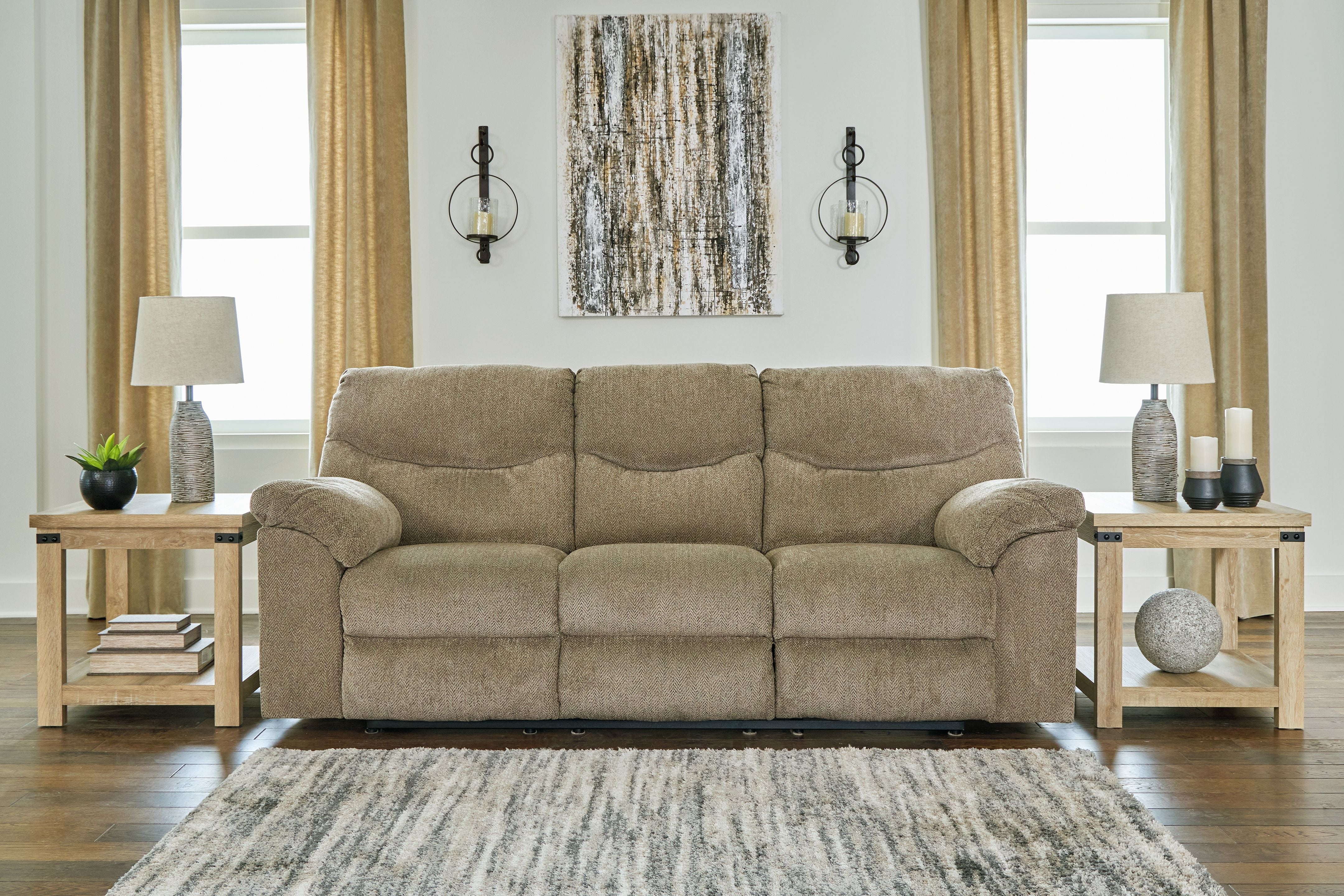 Signature Design by Ashley® Alphons - Reclining Sofa | Meri Furniture