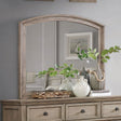 Furniture of America Wells - Mirror - Gray | Meri Furniture