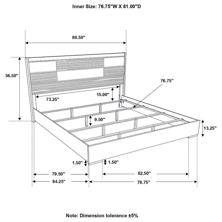 Coaster Fine Furniture Blacktoft - Wood Panel Bed | Meri Furniture