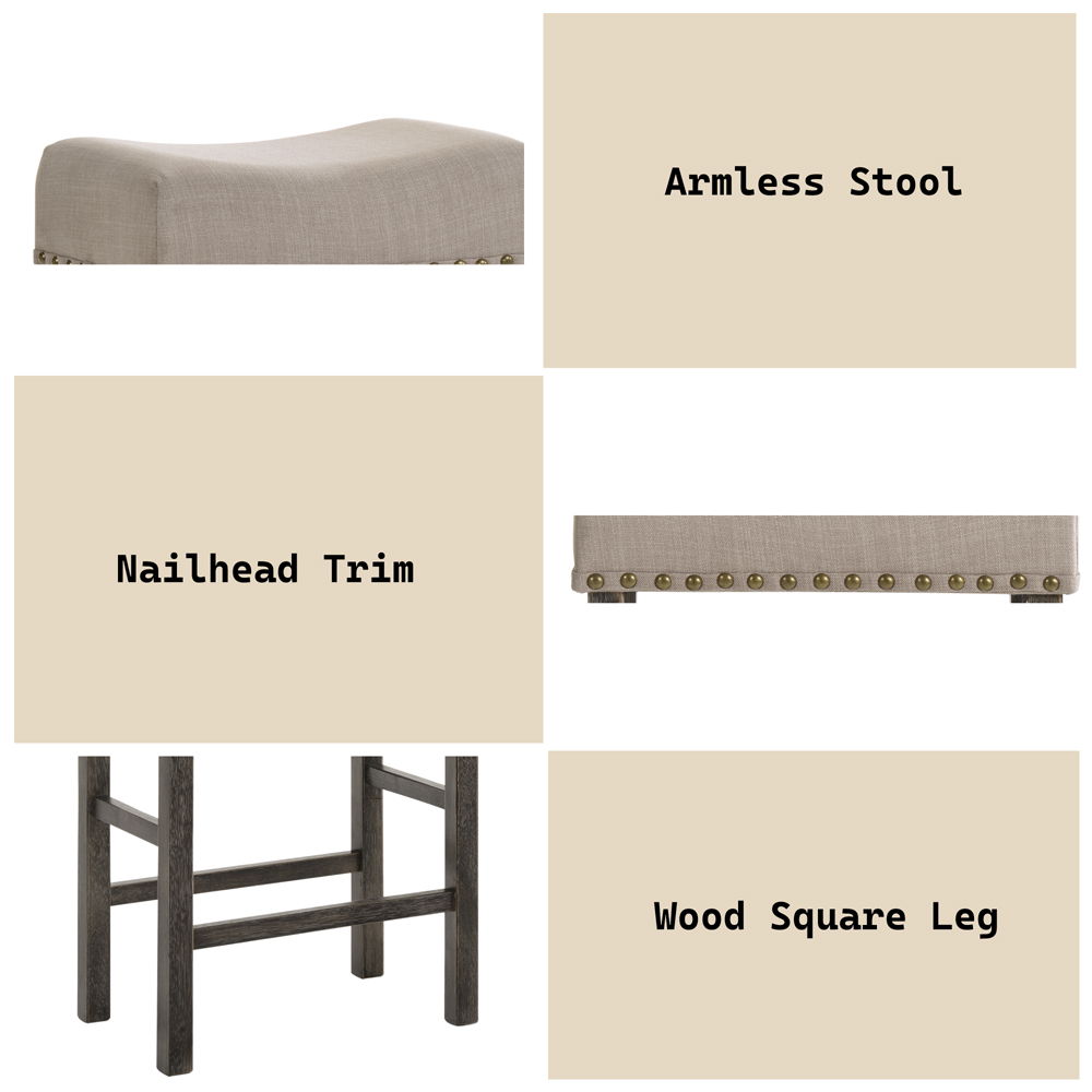 Martha II - Counter Height Stool