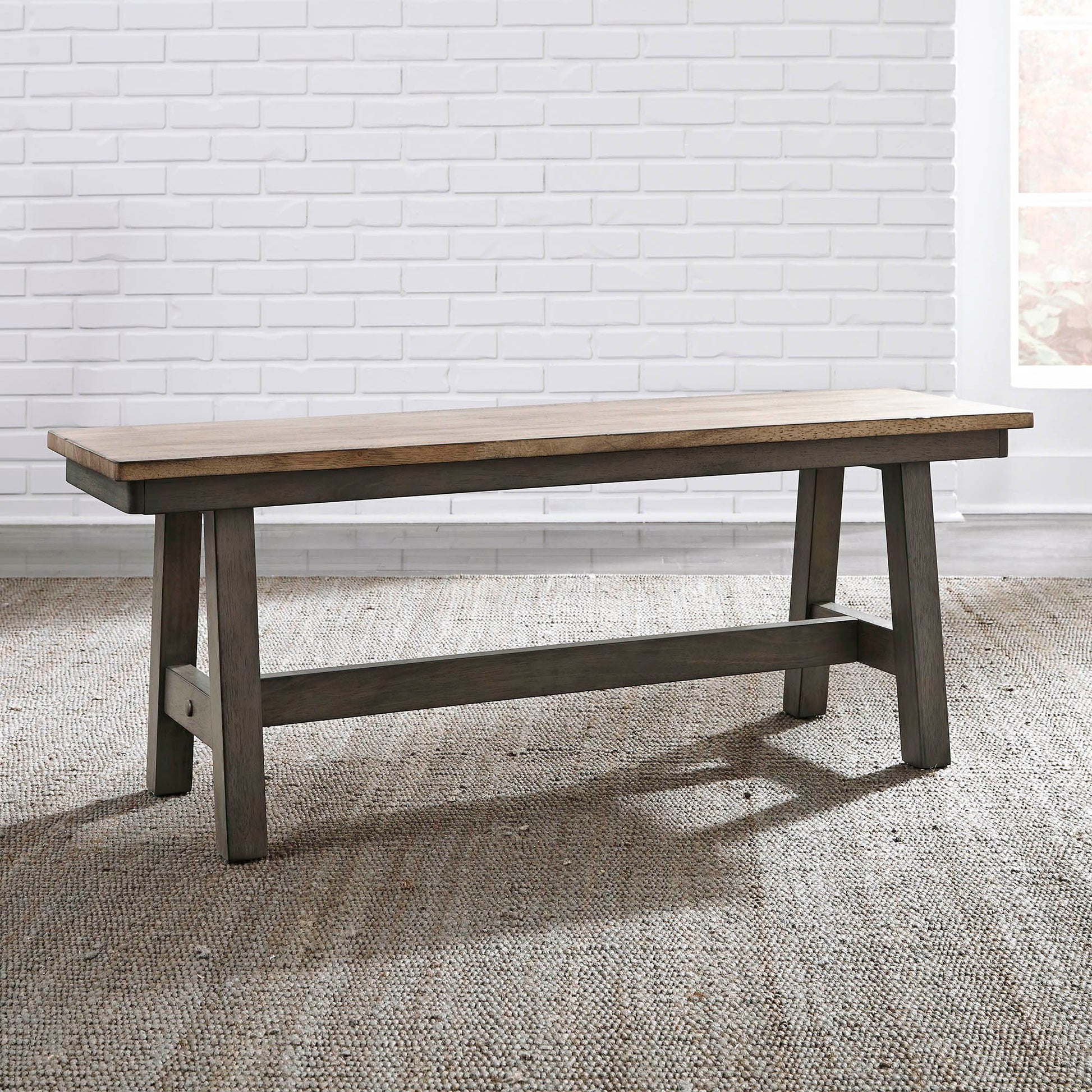 Liberty Furniture Lindsey Farm - Backless Bench | Meri Furniture