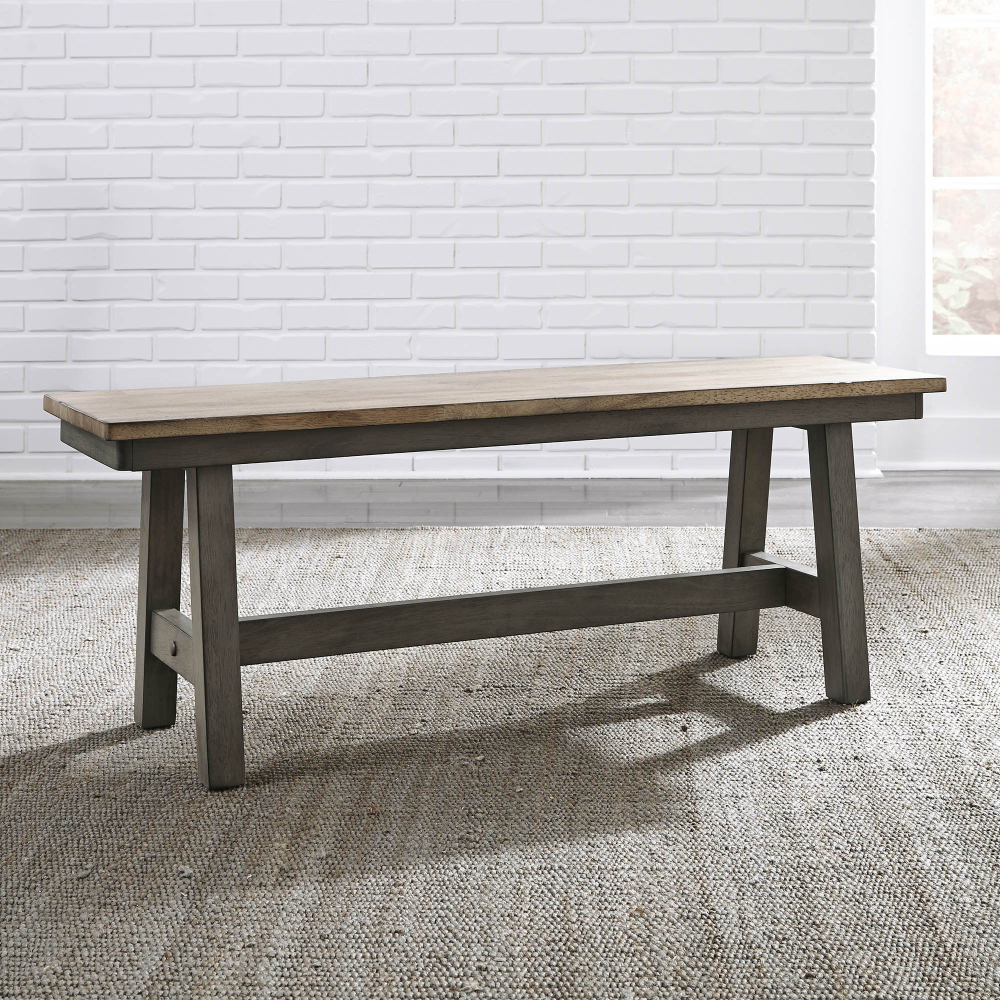 Liberty Furniture Lindsey Farm - Backless Bench | Meri Furniture