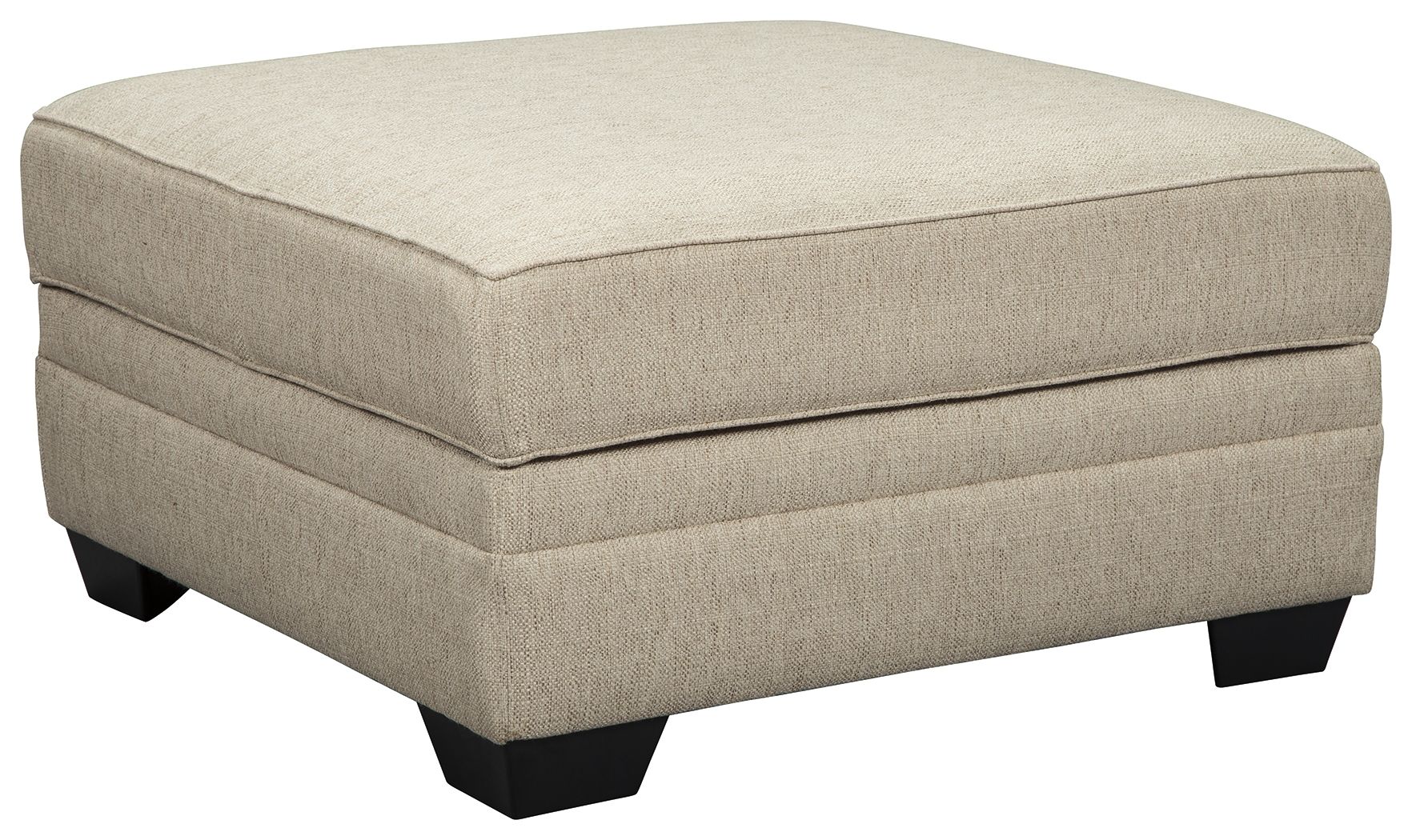 Ashley Furniture Luxora - Bisque - Ottoman With Storage | Meri Furniture
