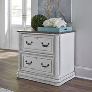 Liberty Furniture Magnolia Manor - Jr Executive Media Lateral File - White | Meri Furniture