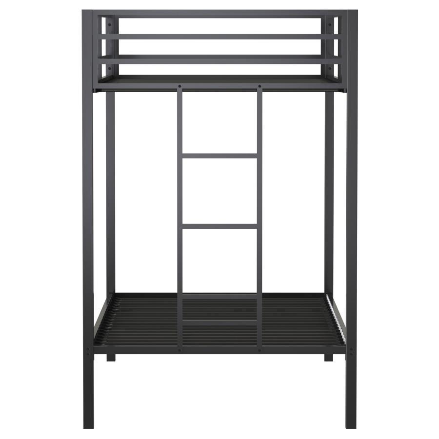 Alevera - Metal Bunk Bed With Ladder
