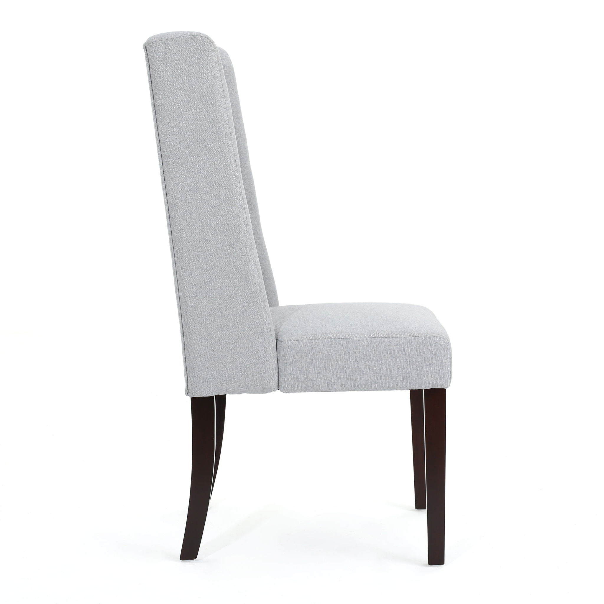 Sophisticated Tufted Dining Chair With High Back Design